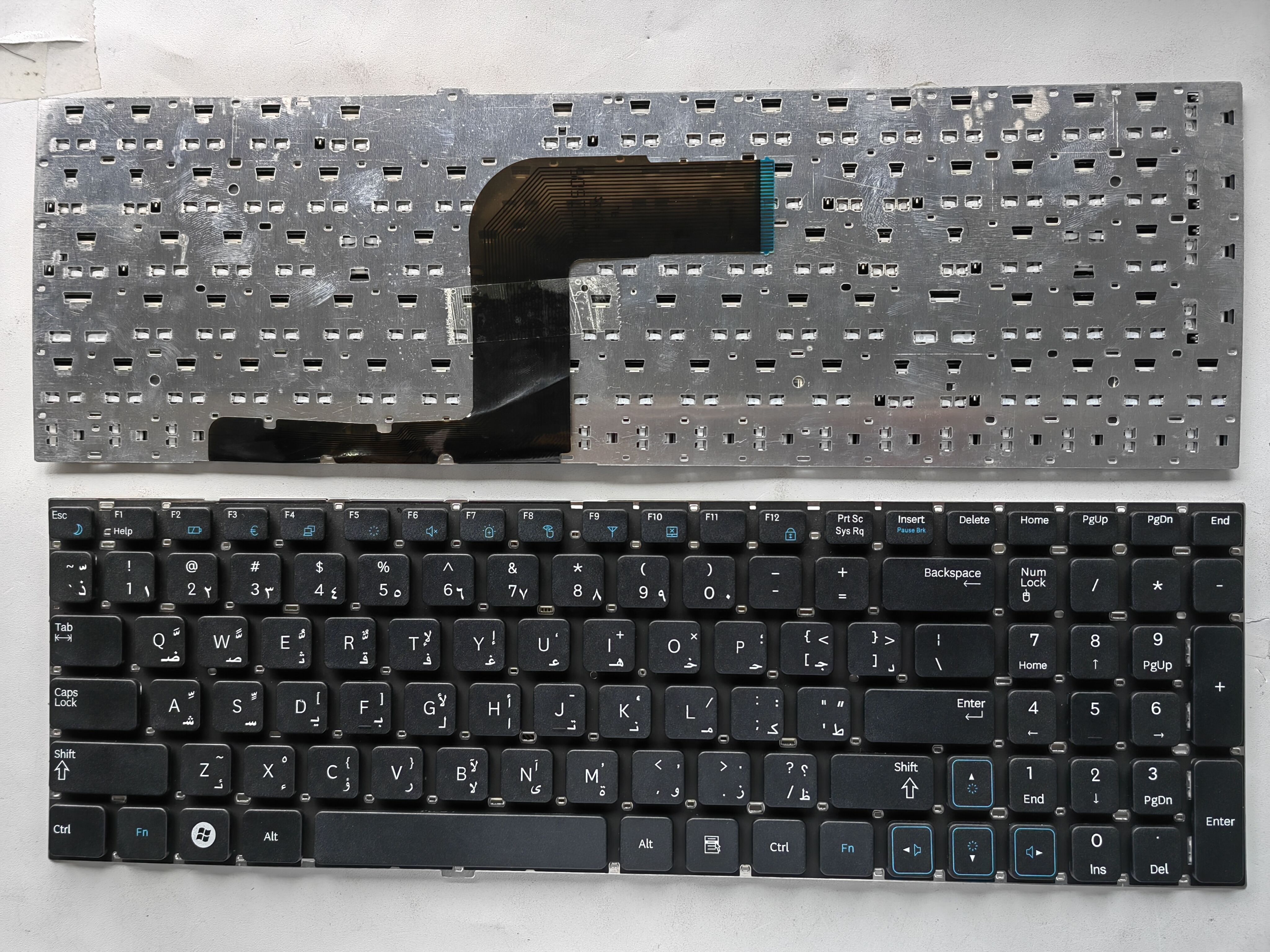 Picture of New Replacement Laptop Keyboard For SAMSUNG RV511 BLACK (OEM) AR Layout